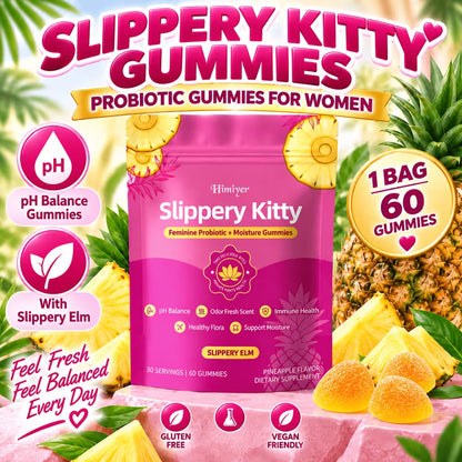 Slippery Kitty KittySnatch Probiotic Gummies