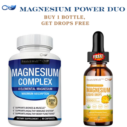 SnatchWell™ Magnesium Power Duo