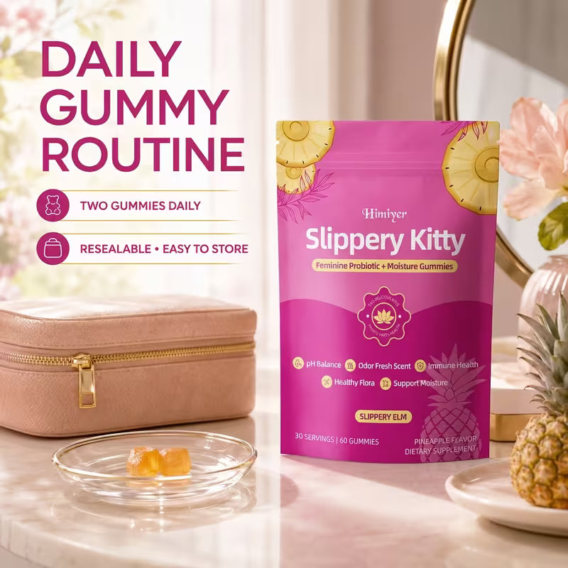 Slippery Kitty KittySnatch Probiotic Gummies