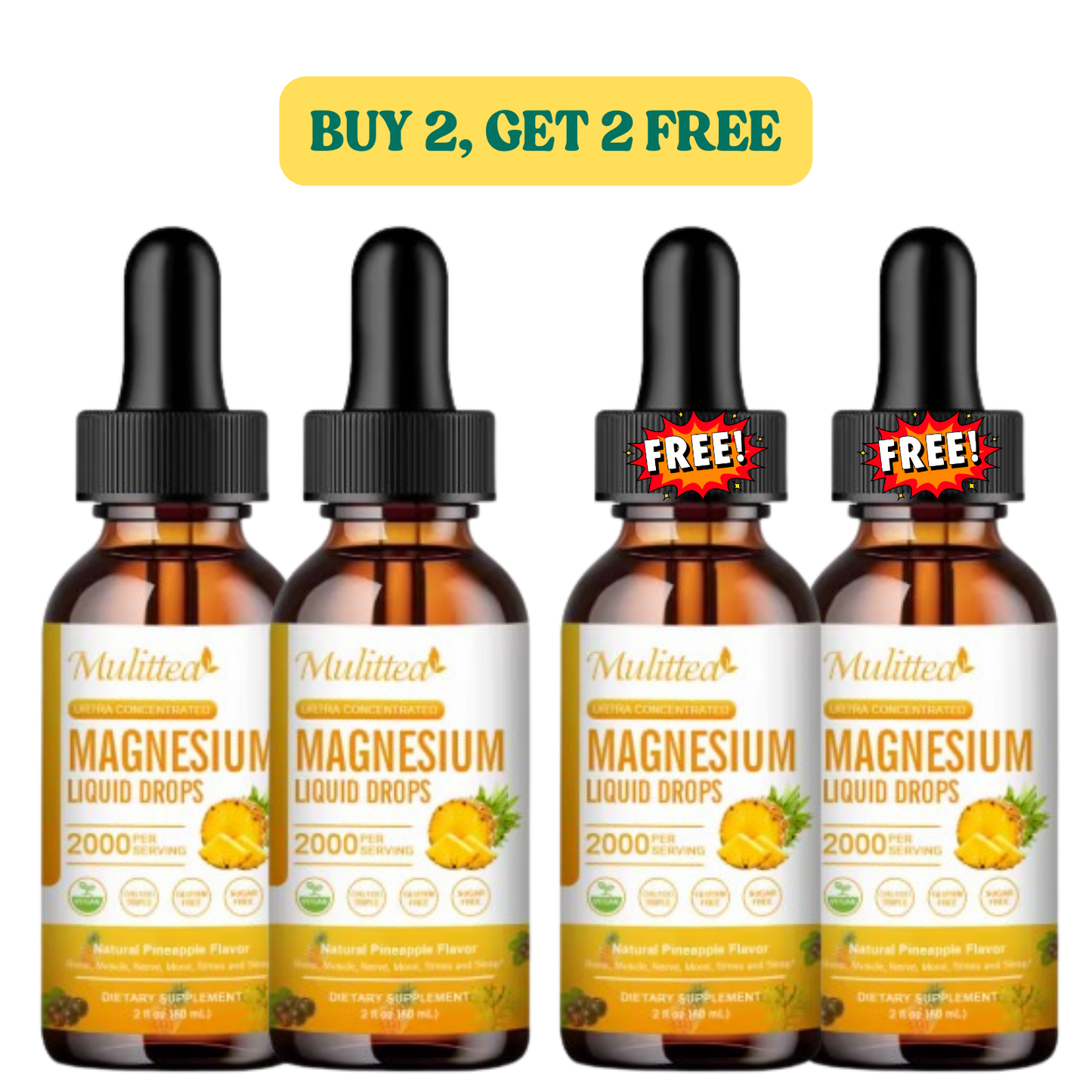 Nature's Vitality Magnesium Liquid Drops