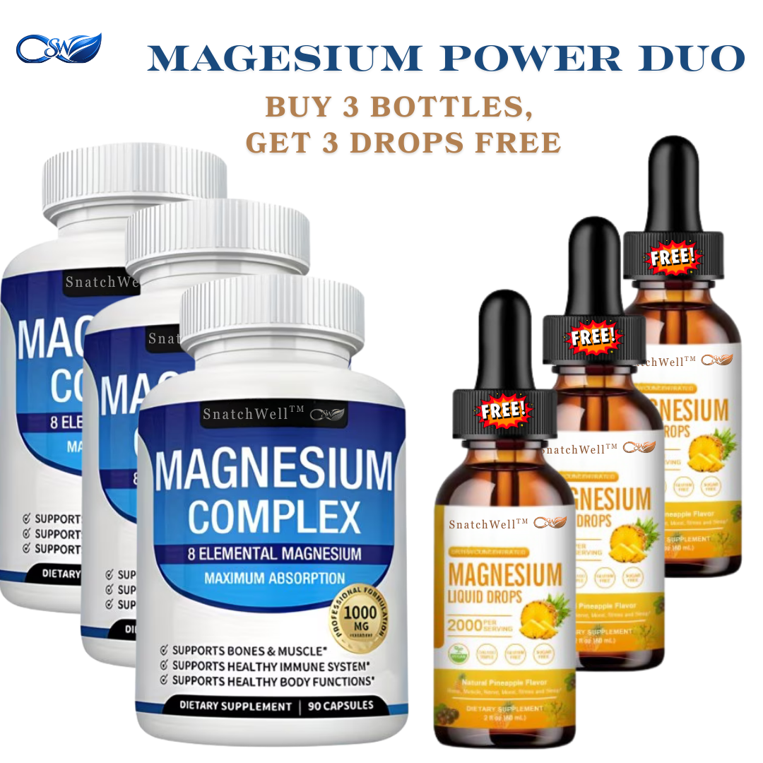 SnatchWell™ Magnesium Power Duo