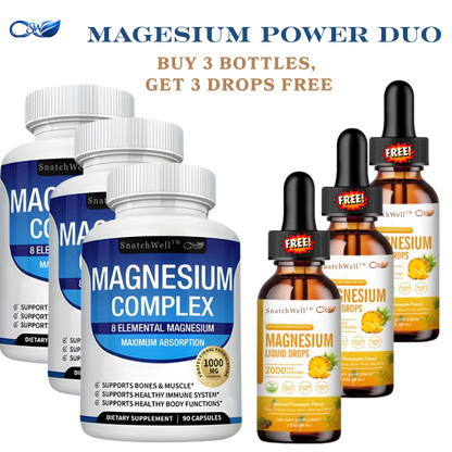 SnatchWell™ Magnesium Power Duo