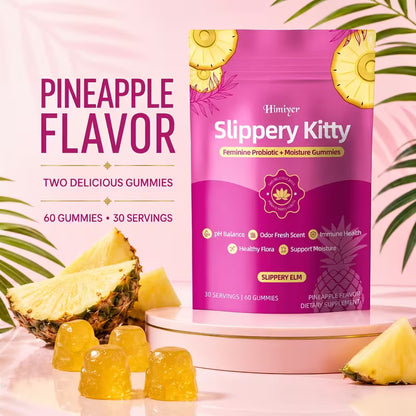 Slippery Kitty KittySnatch Probiotic Gummies
