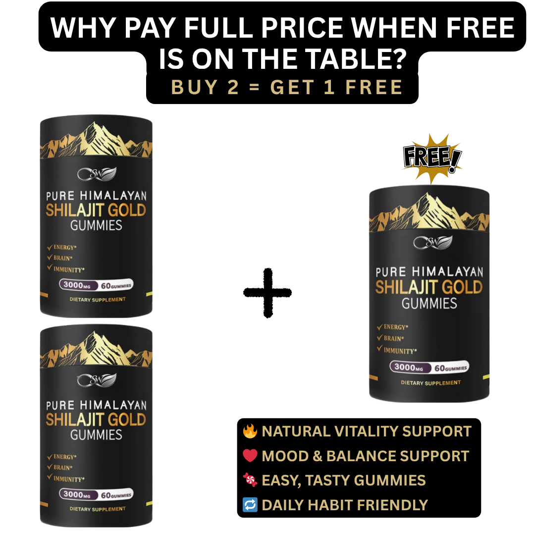 Himalayan Shilajit Gold Gummies ShilajitSnatch™