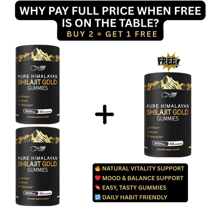 Himalayan Shilajit Gold Gummies ShilajitSnatch™