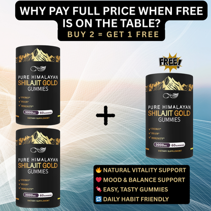 Himalayan Shilajit Gold Gummies ShilajitSnatch™