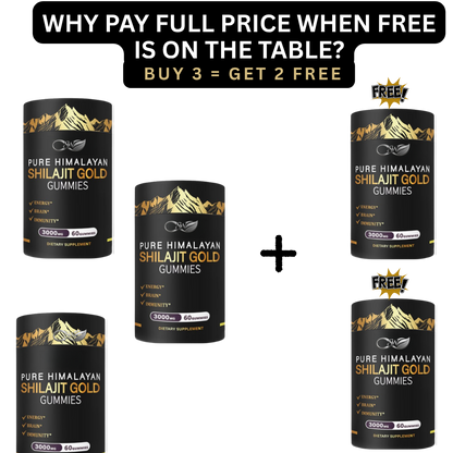 Himalayan Shilajit Gold Gummies ShilajitSnatch™