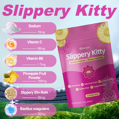 Slippery Kitty KittySnatch Probiotic Gummies