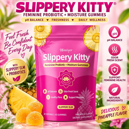 Slippery Kitty KittySnatch Probiotic Gummies