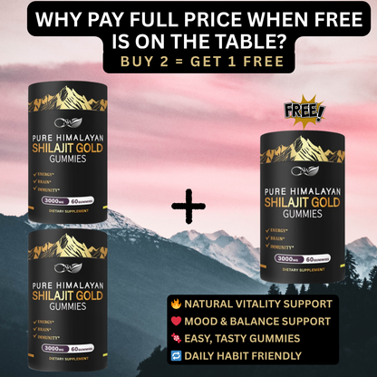Himalayan Shilajit Gold Gummies ShilajitSnatch™
