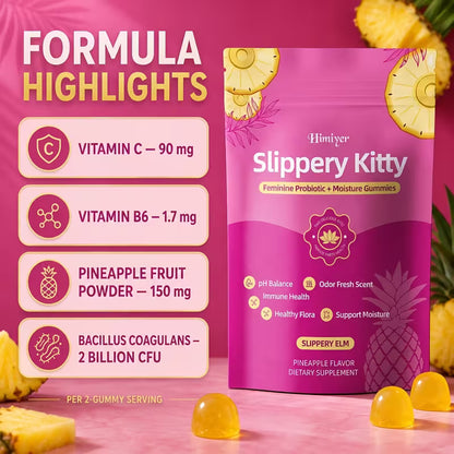Slippery Kitty KittySnatch Probiotic Gummies