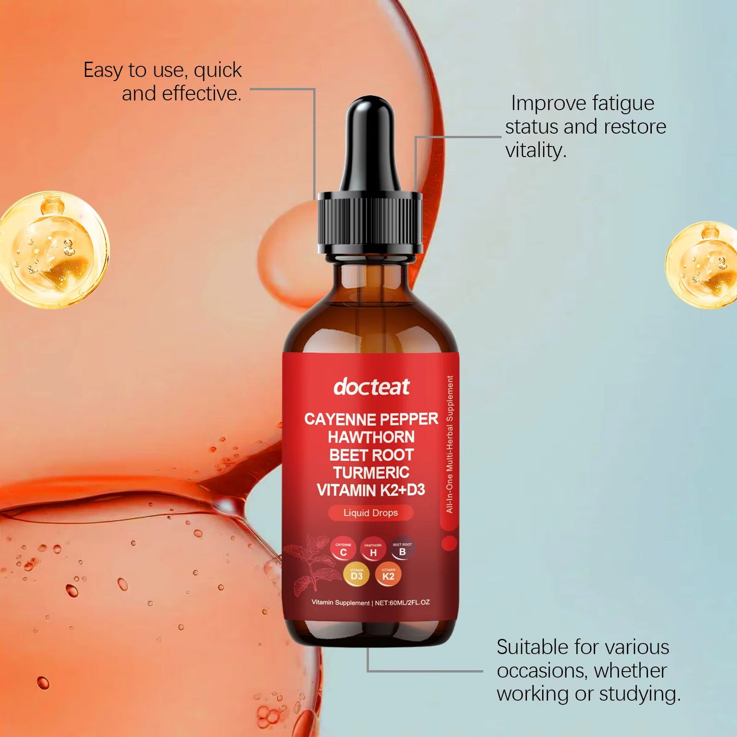 Cayenne Pepper Fire+ Drops (BOGO)