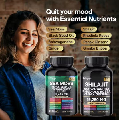Nature's Vitality Boost Kit Bundle - Sea Moss & Shilajit