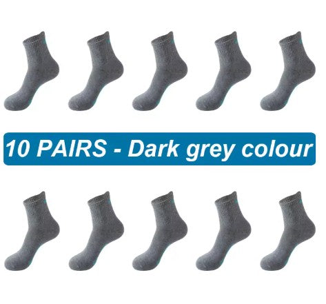 Everyday Breathable Active Crew Socks (10 pairs)