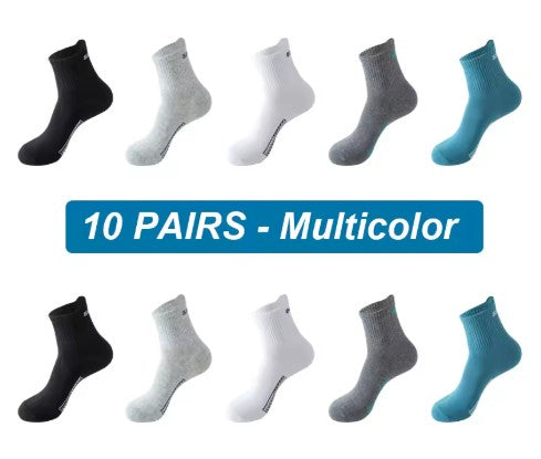 Everyday Breathable Active Crew Socks (10 pairs)