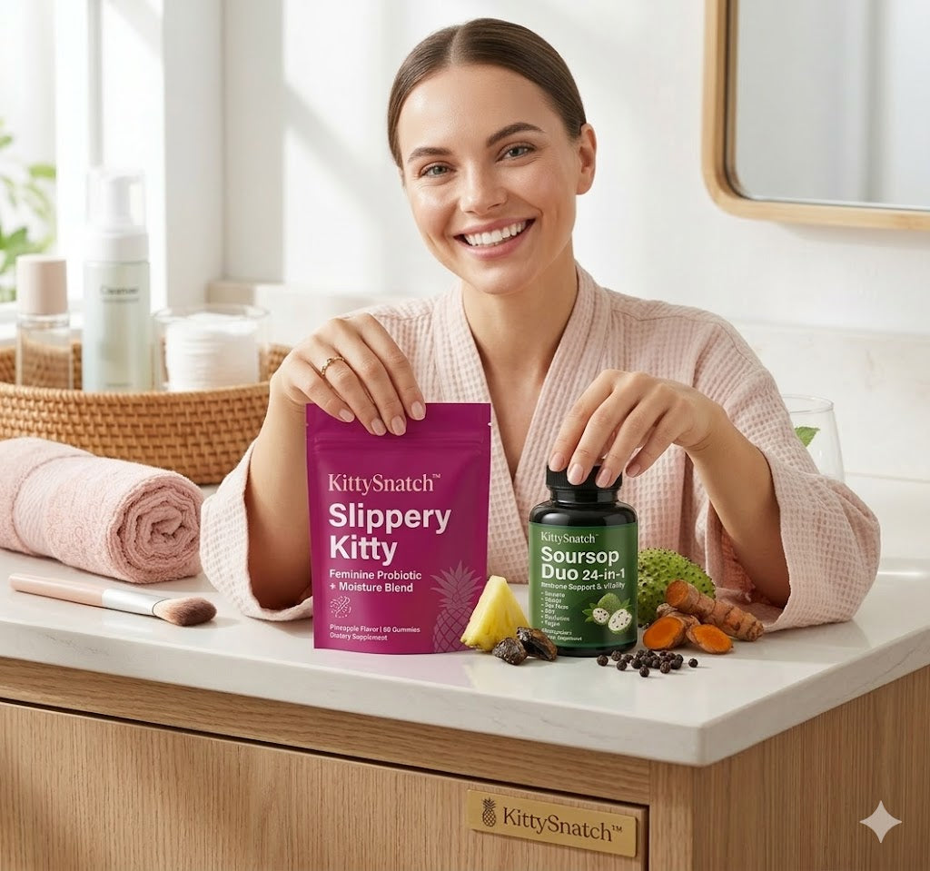 KittySnatch™ Slippery Kitty Probiotic + Soursop Bundle