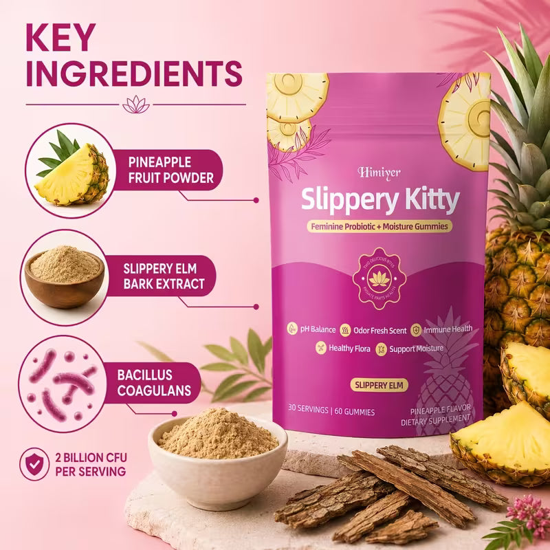 Slippery Kitty KittySnatch Probiotic Gummies