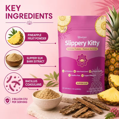 Slippery Kitty KittySnatch Probiotic Gummies