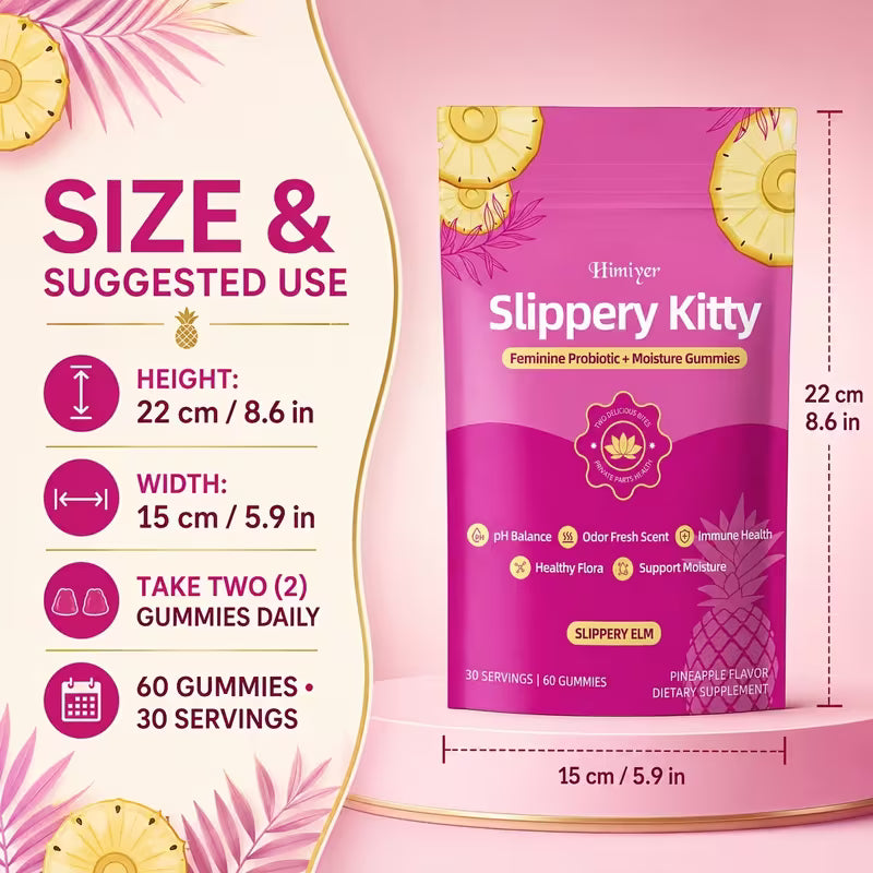 Slippery Kitty KittySnatch Probiotic Gummies