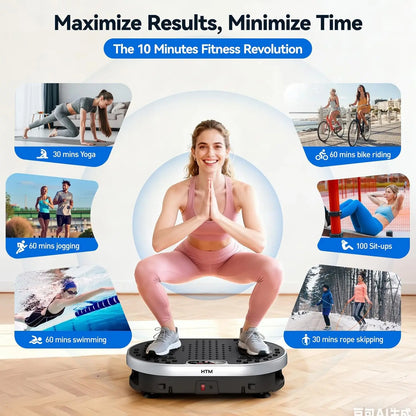 VibeFit Home Vibration Fitness Plate