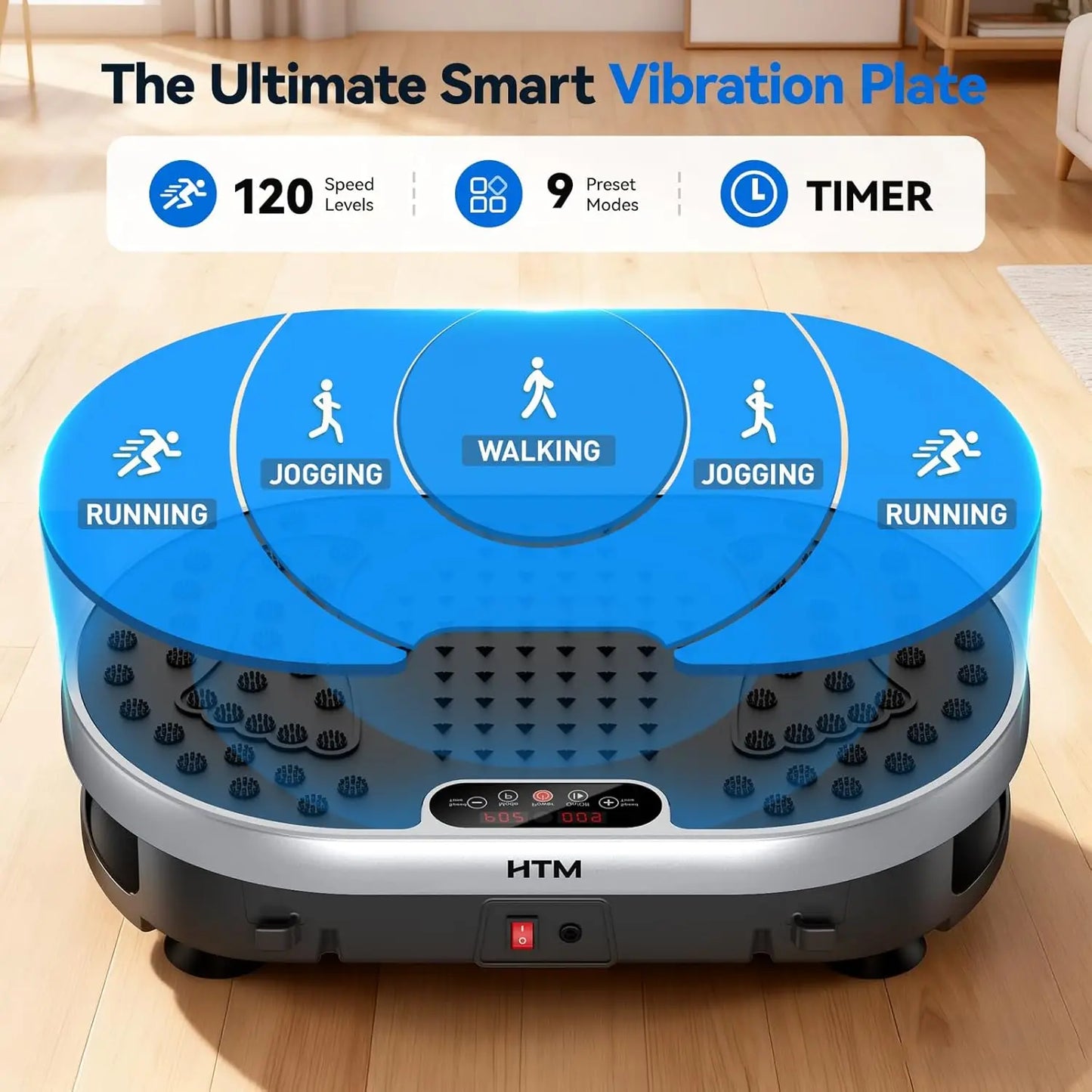 VibeFit Home Vibration Fitness Plate