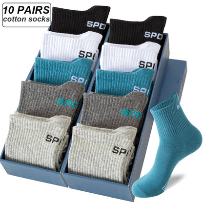 Everyday Breathable Active Crew Socks (10 pairs)