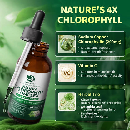 SnatchWell Liquid Chlorophyll Complex Drops (Free)