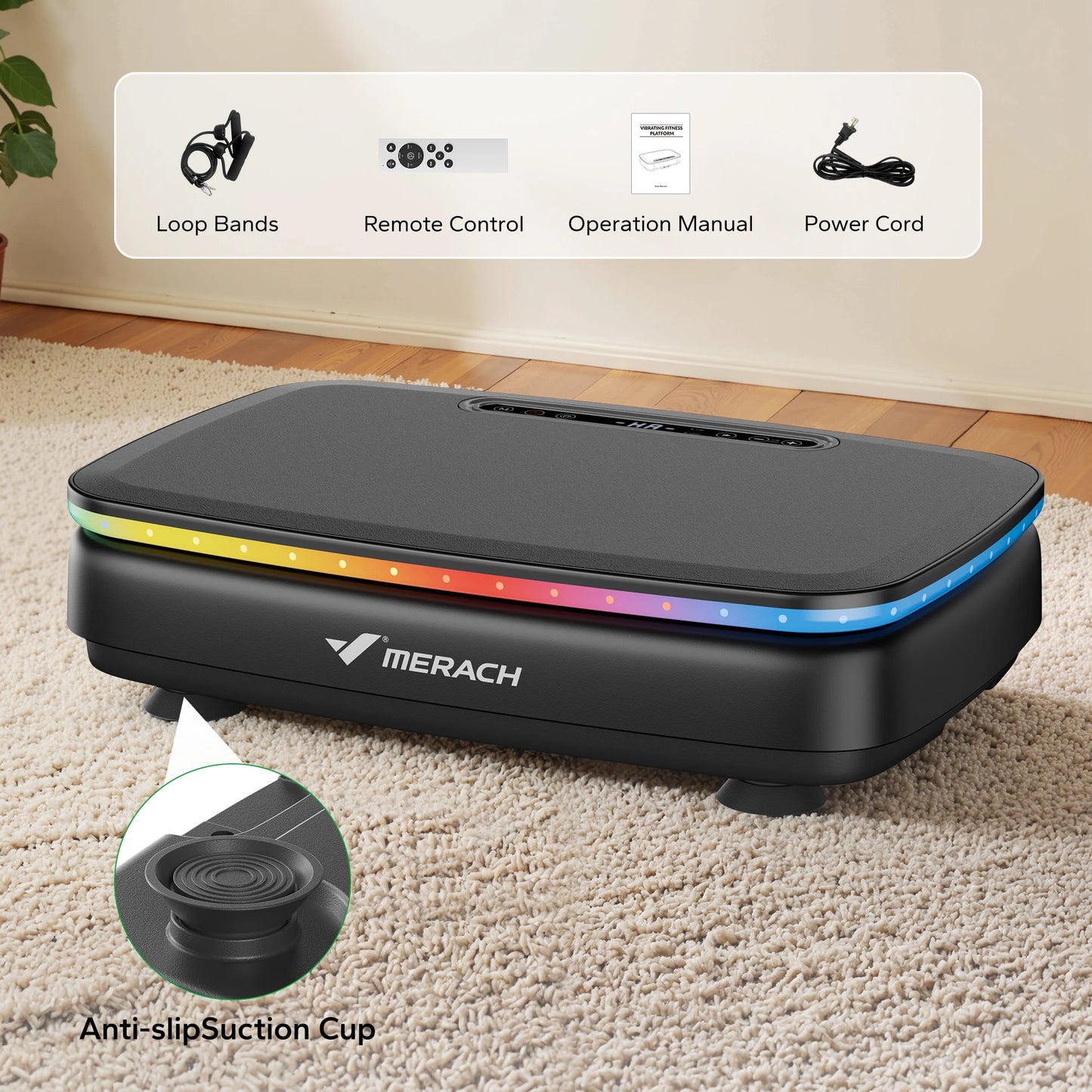 PowerVibe Pro Vibration Plate Body Trainer