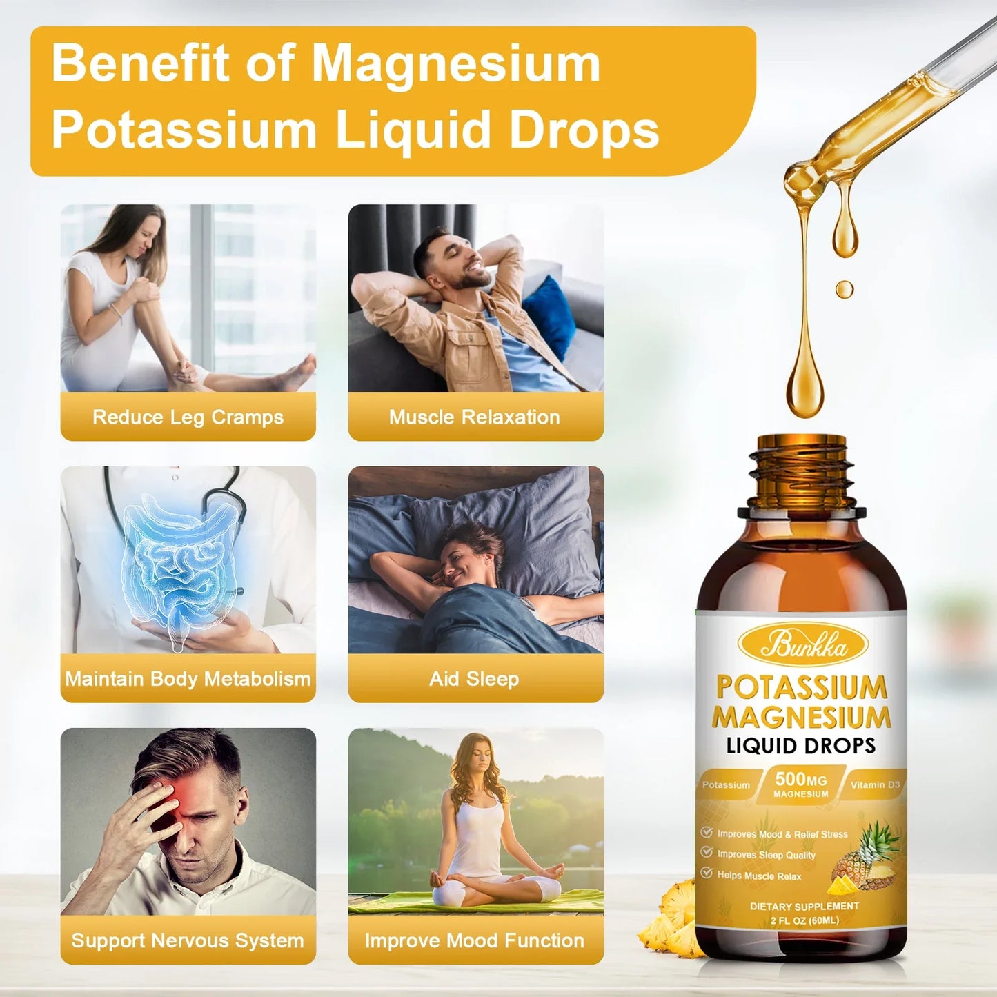 Nature's Vitality Magnesium Liquid Drops