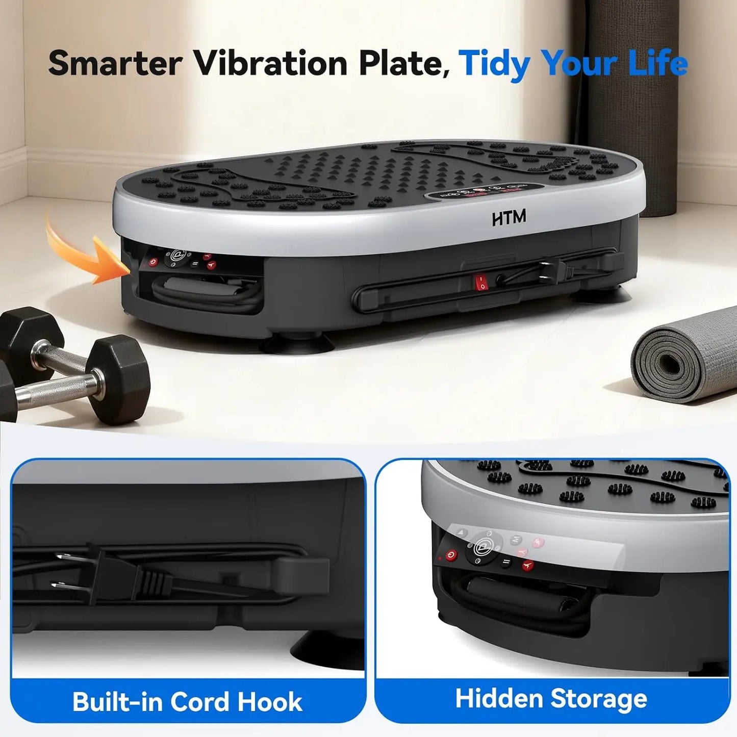 VibeFit Home Vibration Fitness Plate