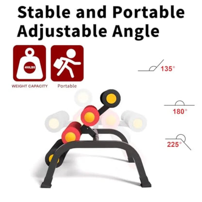 SnatchBack™ Core & Back Compact Inversion Table